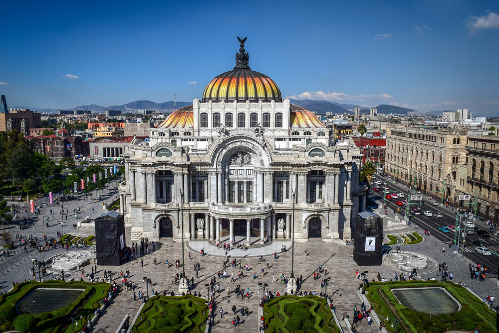  Palacio de Bellas Artes Mexico City 